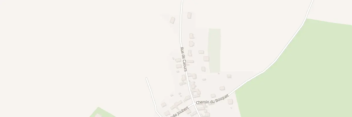 Plan du 493 Rue de Caours à Vauchelles-les-Quesnoy