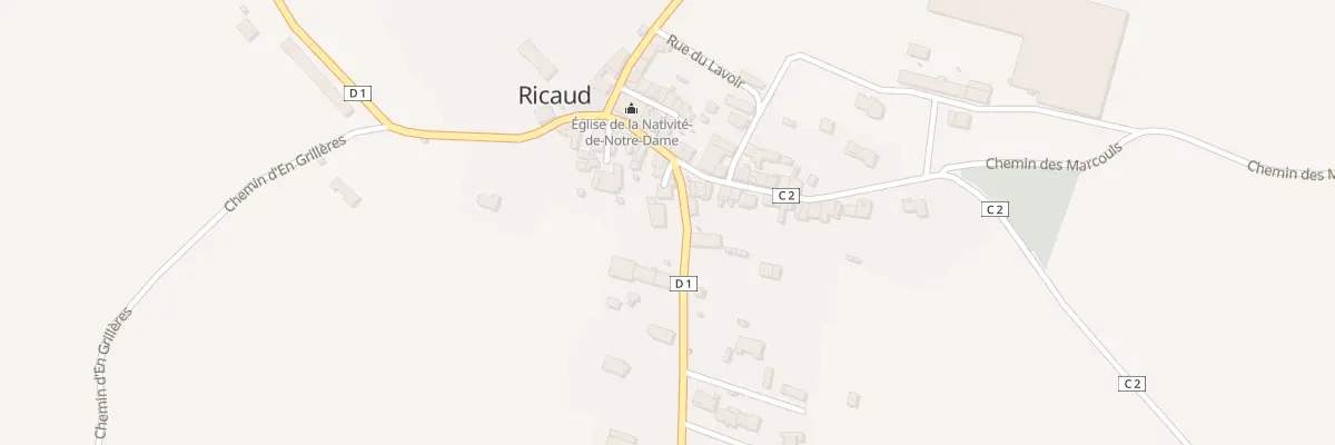 Plan du 4B Rte St Christophe à Ricaud