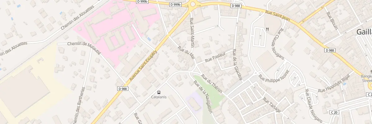 Plan du 9 Rue du Mai à Gaillac