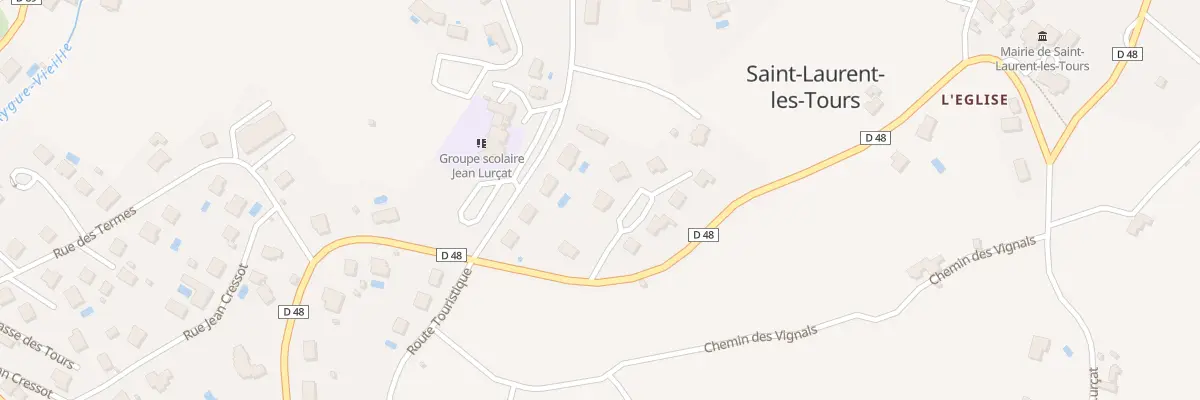 Plan du 63 Imp des Tilleuls à Saint-Laurent-les-Tours