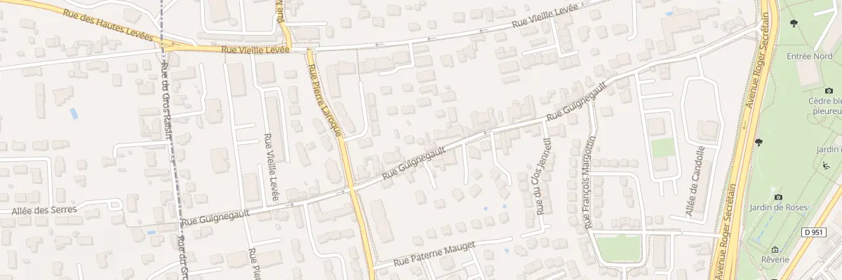 Plan du 46 Rue Guignegault à Orléans