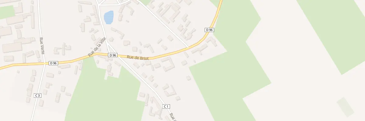 Plan du 16 Rue de Briot à Brombos