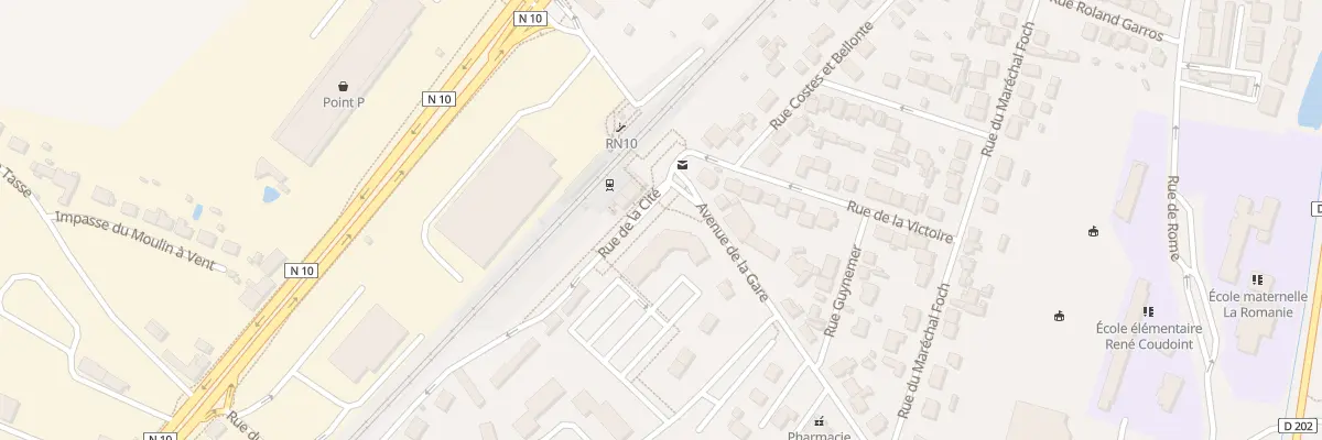 Plan du 1 Rue de la Cité aux Essarts-le-Roi