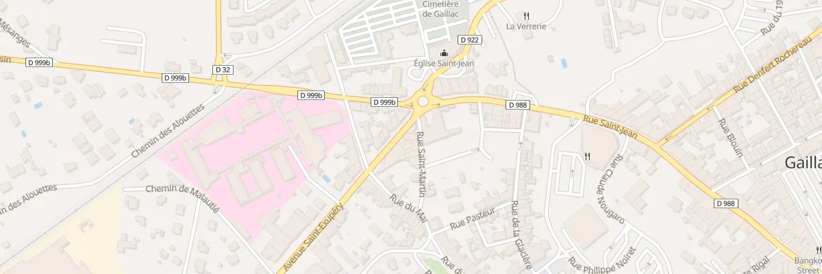 Plan du 15 Rue Saint-Martin à Gaillac