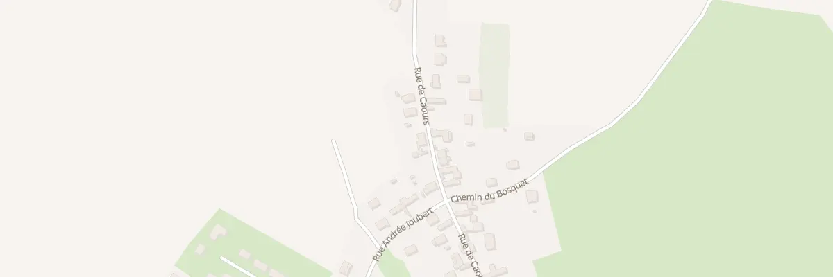 Plan du 471 Rue de Caours à Vauchelles-les-Quesnoy