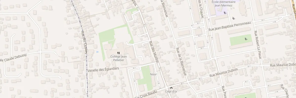 Plan du 241 Rue des Murlins à Orléans