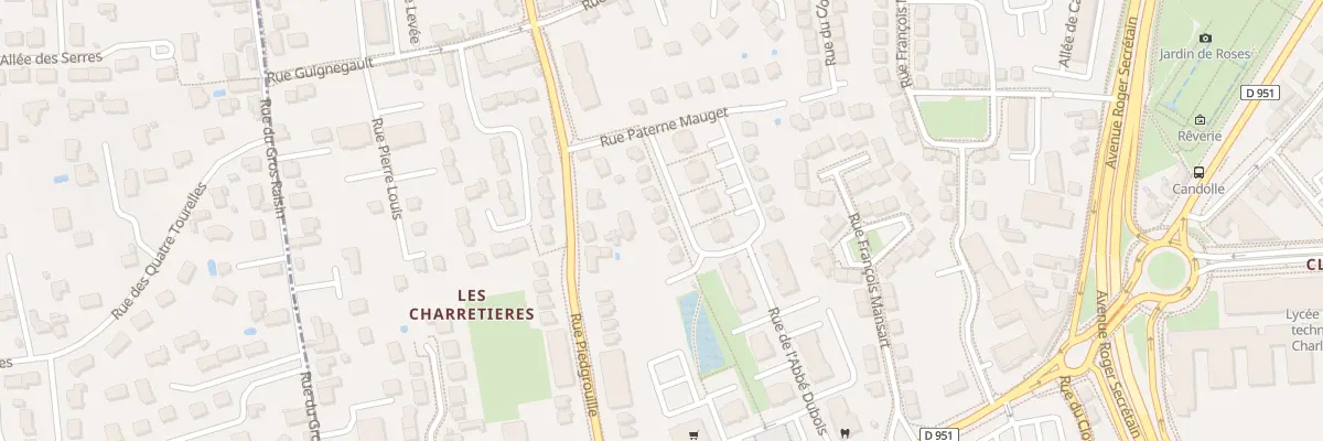 Plan du 11 Rue de l’Abbé Dubois à Orléans