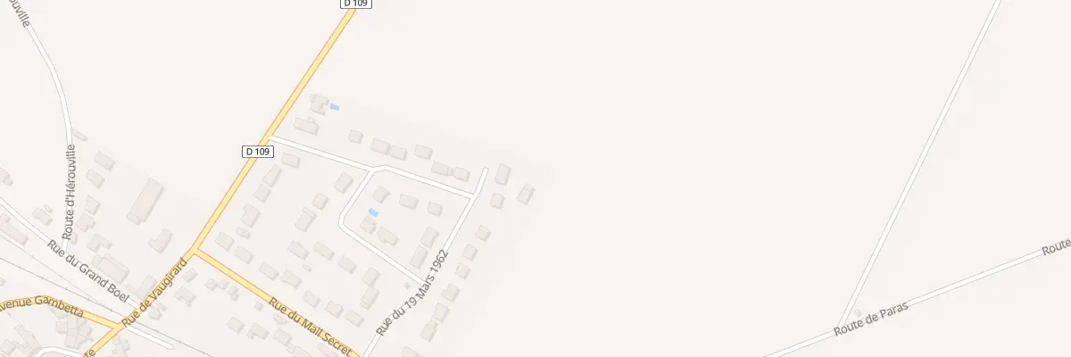 Plan du 16 Rue du Mail Secret à Janville-en-Beauce