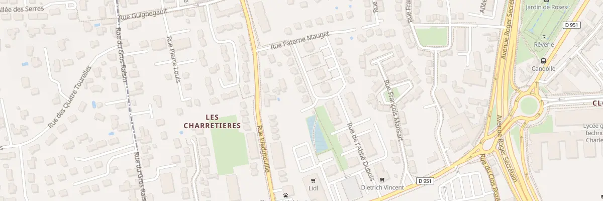 Plan du 7 Rue de l’Abbé Dubois à Orléans