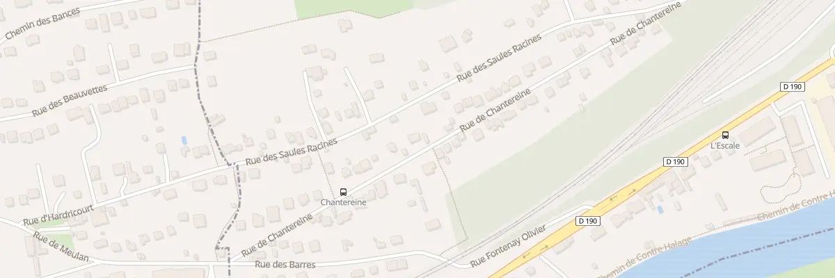 Plan du 74 Rue Chantereine à Hardricourt