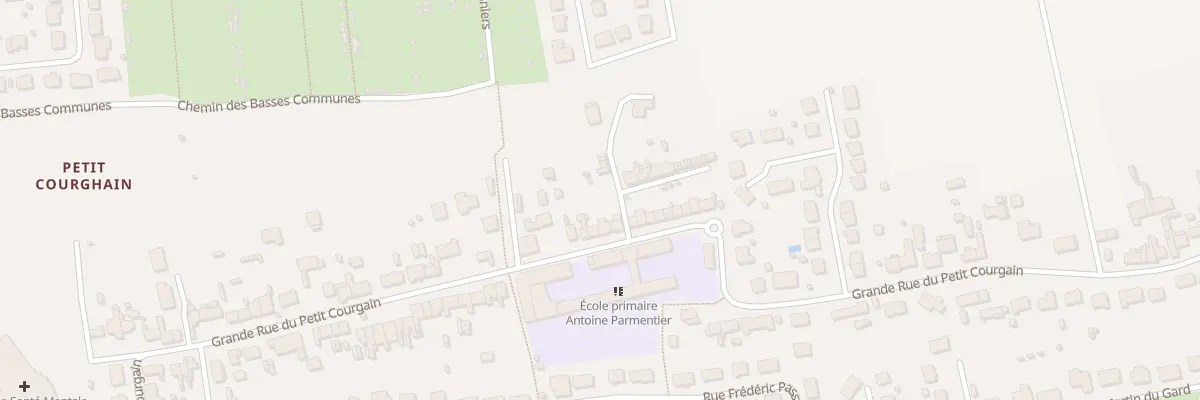 Plan du 1281 Gr Grande Rue Petit Courgain à Calais