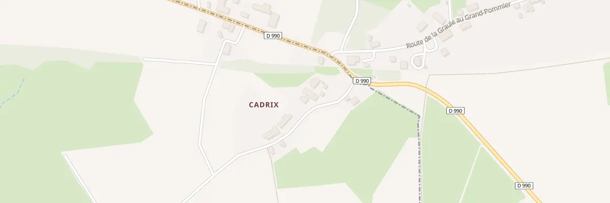 Plan du 9 Cadrix à La Forêt-du-Temple
