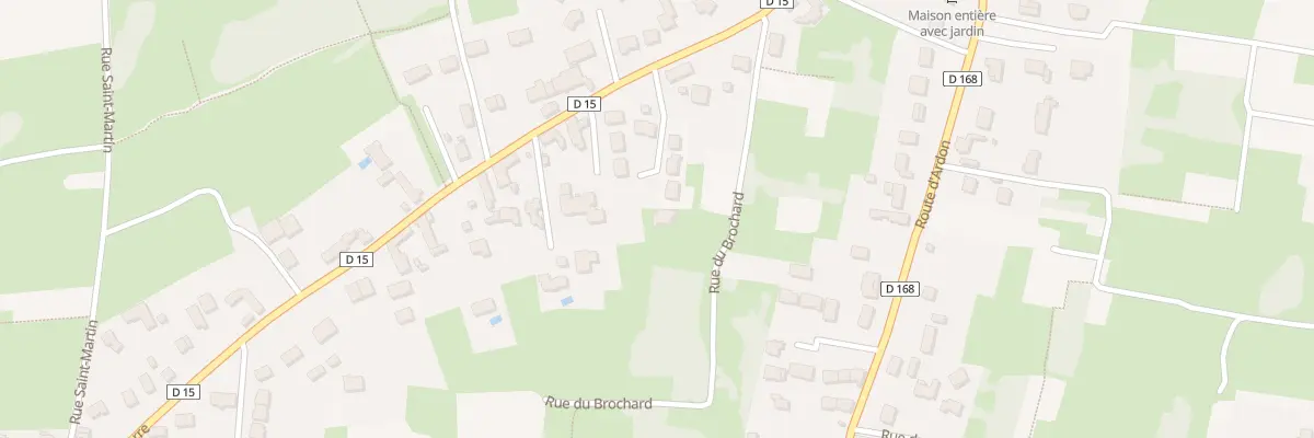 Plan du 81 All de la Croix de Pierre à Olivet