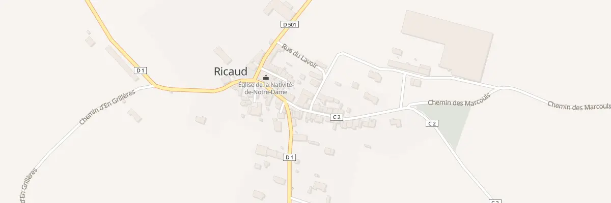 Plan du 5 Rue des Platanes à Ricaud