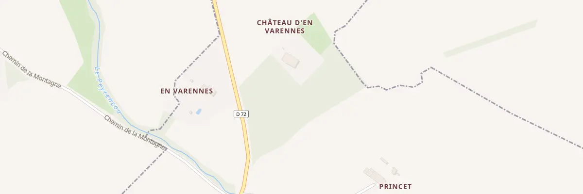 Plan du 4 En Varennes à Saint-Julia