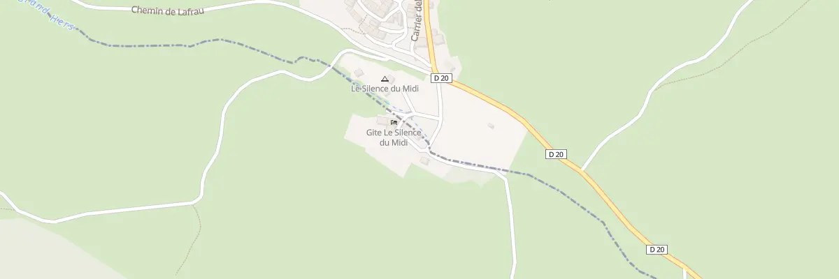 Plan du 110 Sus le Poux à Prades