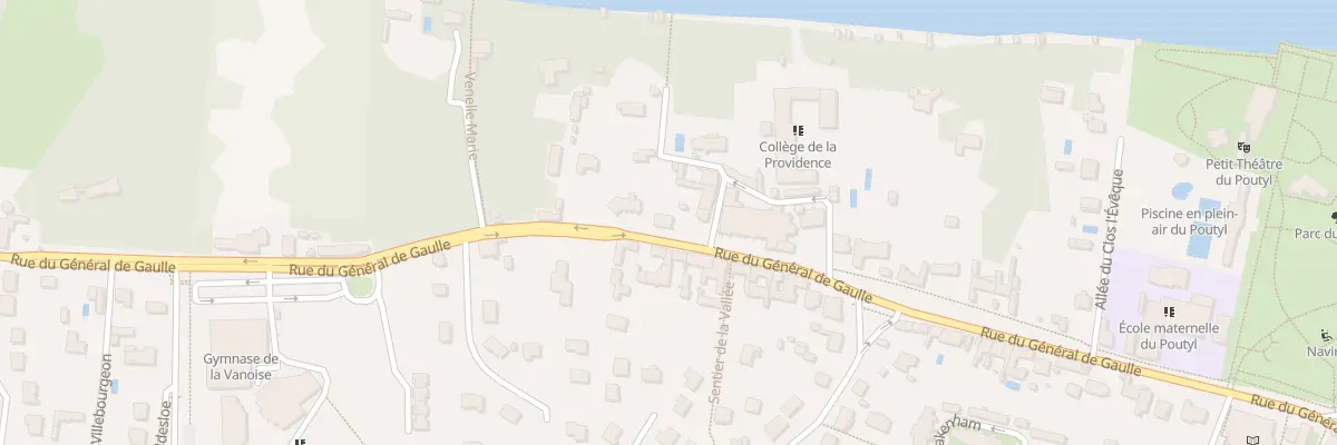 Plan du 798 Rue du Gen de Gaulle à Olivet
