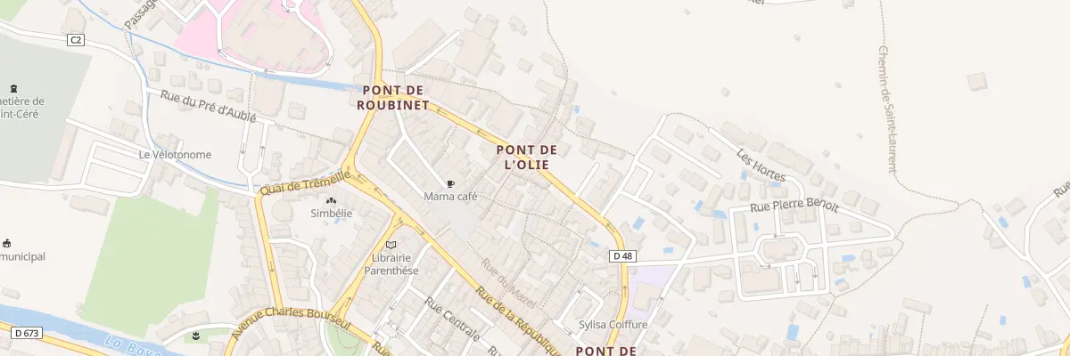 Plan du 5098 Bd Carnot à Saint-Céré