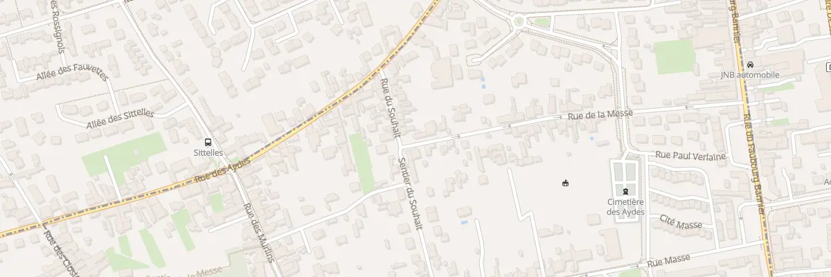 Plan du 54 Rue de la Messe à Orléans
