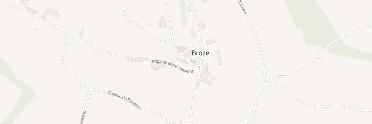Plan du 1 Pl de la Chapelle à Broze