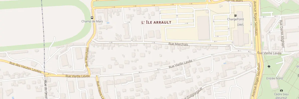 Plan du 29 Rue Marchais à Orléans