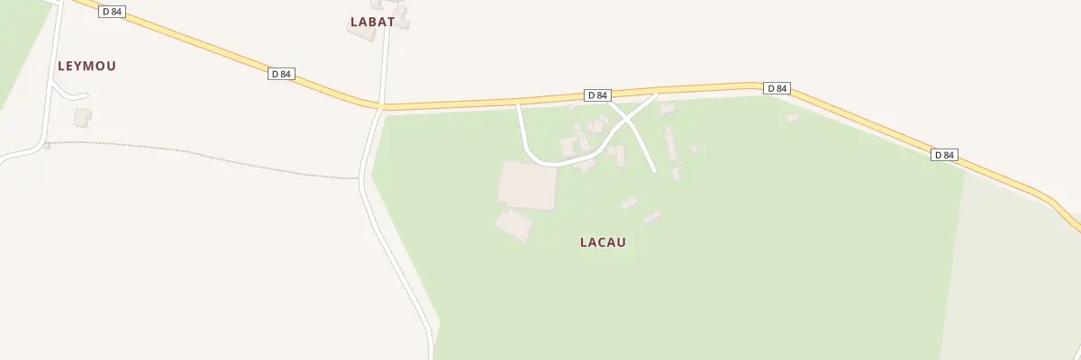 Plan du 5096 Lacau à Parisot