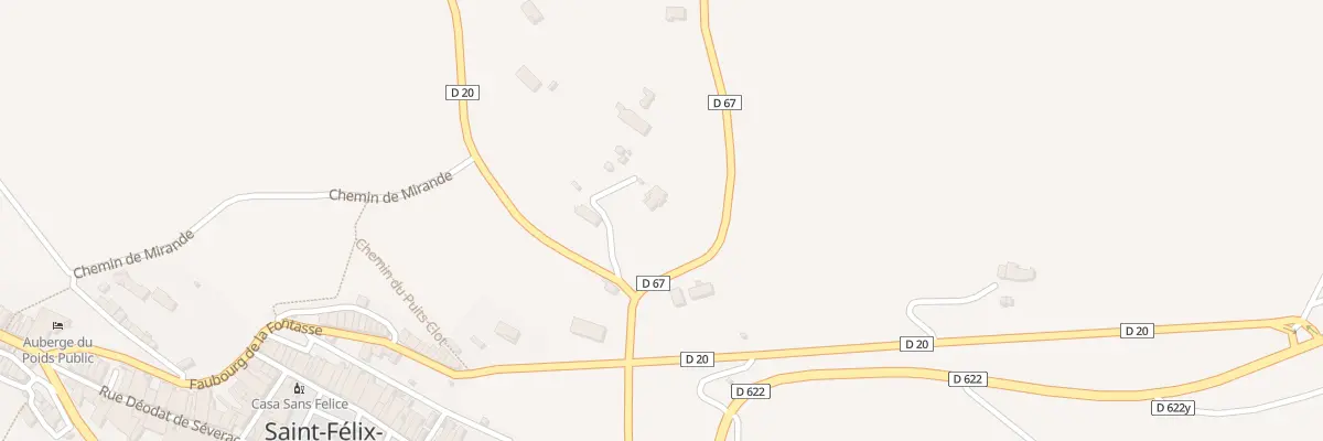 Plan du 472 Planques à Saint-Félix-Lauragais