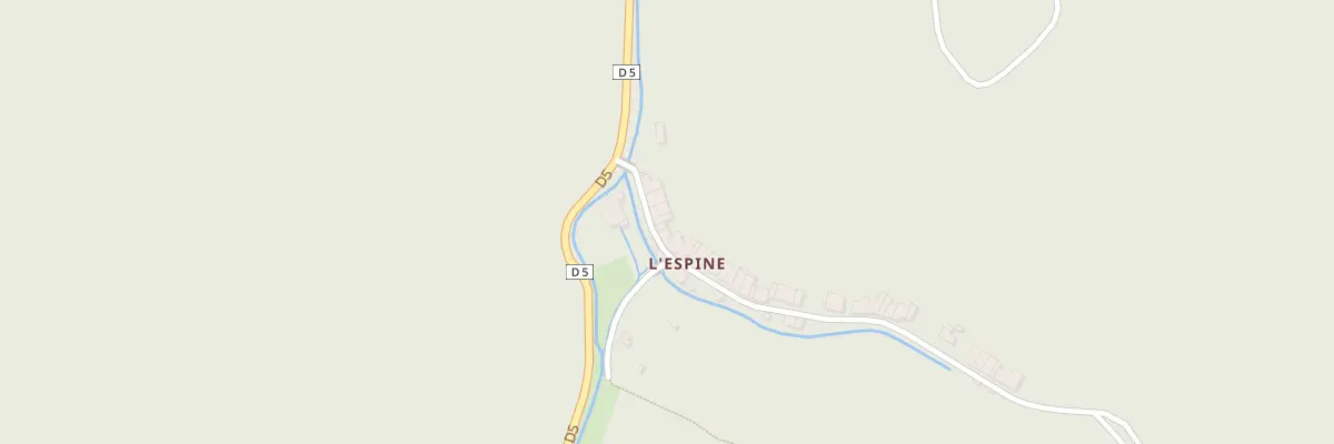 Plan du 7 Espine à Fougax-et-Barrineuf