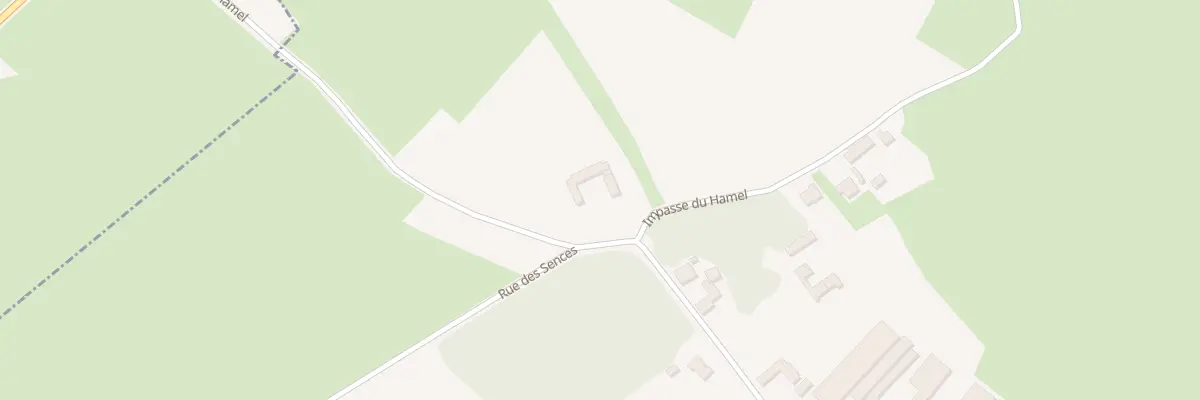 Plan du 48 Rue du Hamel à Brunembert