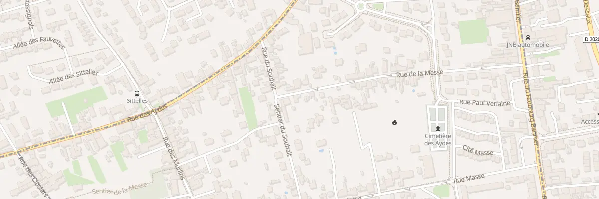 Plan du 53 Rue de la Messe à Orléans