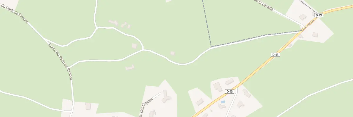 Plan du 5153 La Levade à Belmont-Bretenoux