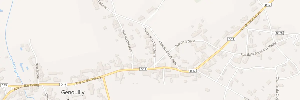 Plan du 5 Pl de la Trancherie à Genouilly