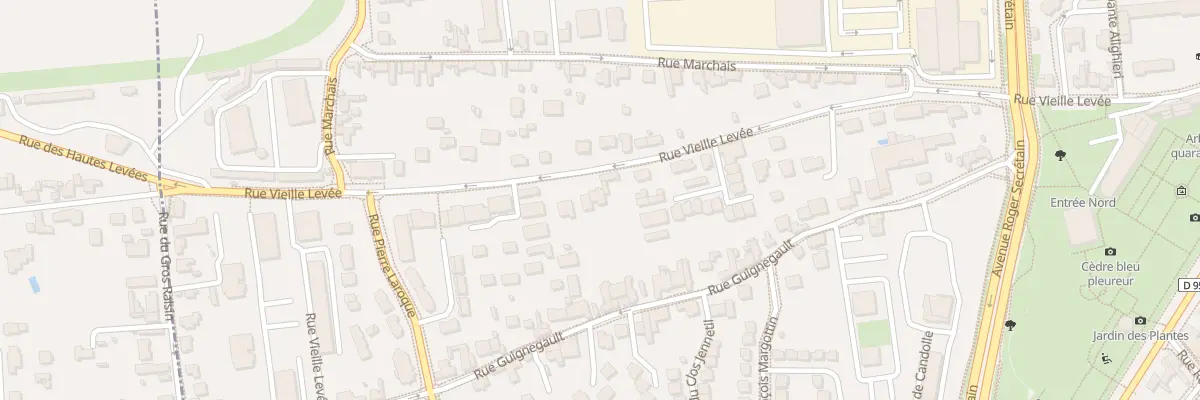 Plan du 73 Rue Vieille Levée à Orléans