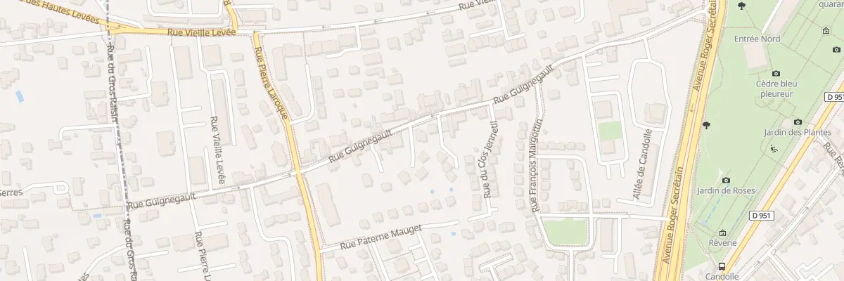 Plan du 19B Rue Guignegault à Orléans