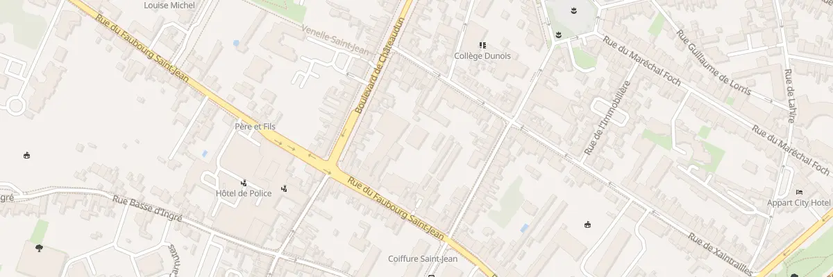 Plan du 41 Rue Xaintrailles à Orléans