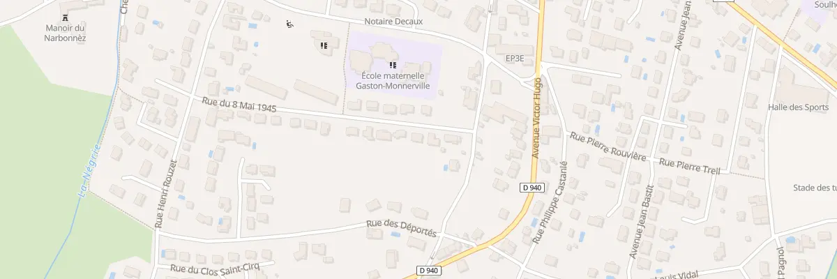 Plan du 280 Rue du 8 Mai 1945 à Saint-Céré