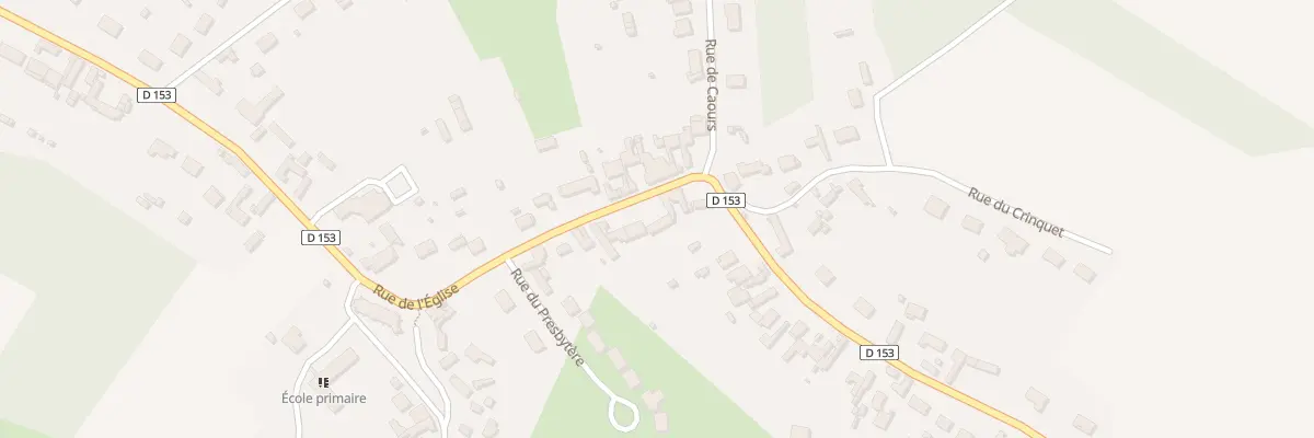 Plan du 218 Rue de l’Eglise à Vauchelles-les-Quesnoy