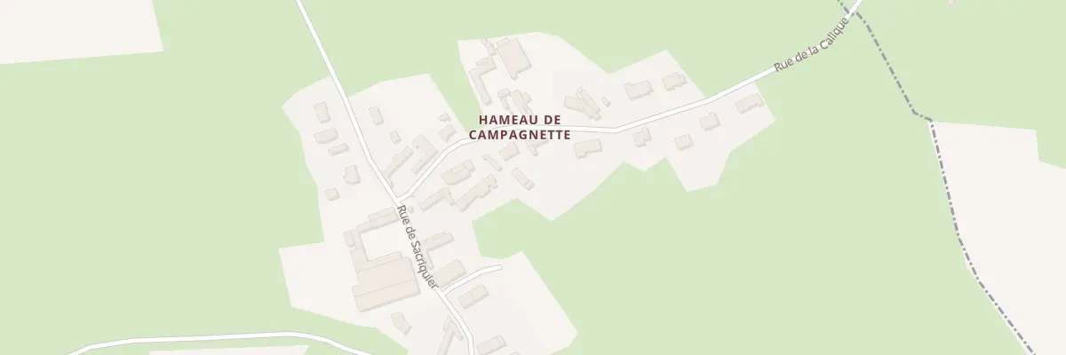 Plan du 110 Rue de la Calique à Saint-Martin-Choquel