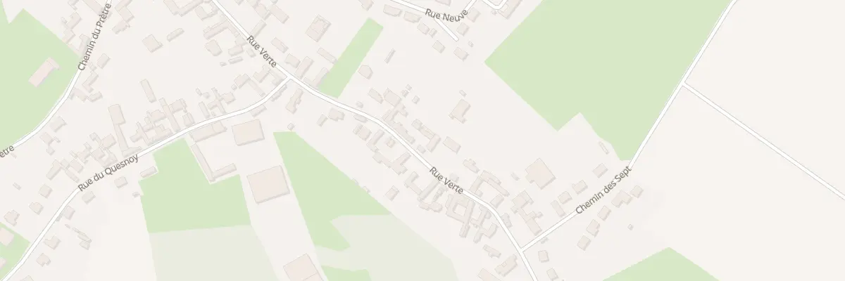 Plan du 351 Rue Verte à Vauchelles-les-Quesnoy