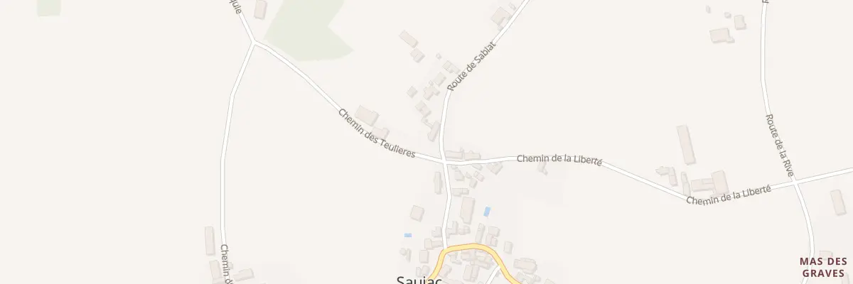 Plan du 5060 Sabiat à Saujac