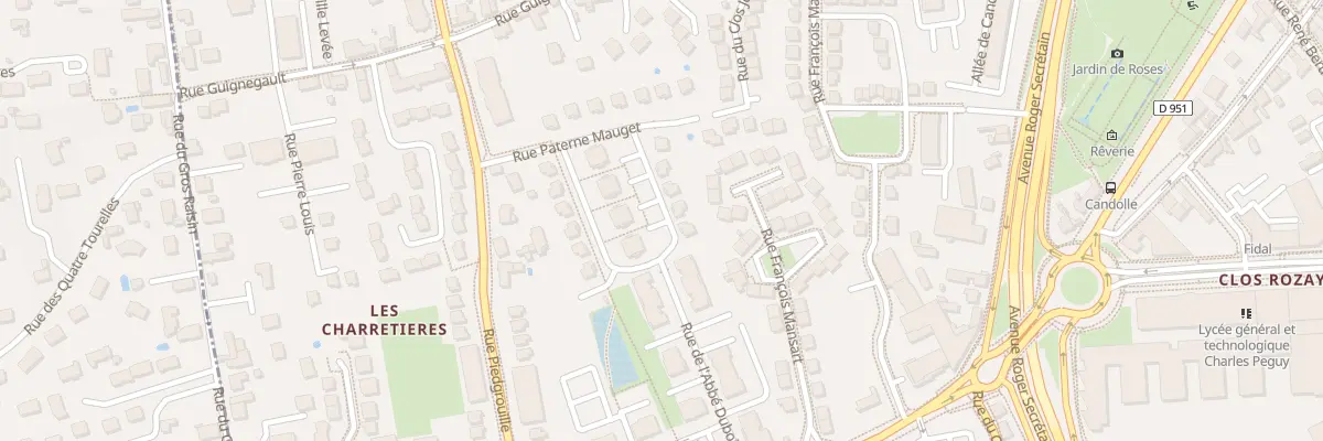 Plan du 40 Rue de l’Abbé Dubois à Orléans