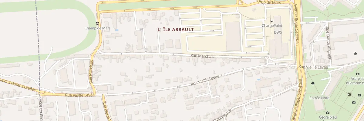Plan du 25 Rue Marchais à Orléans