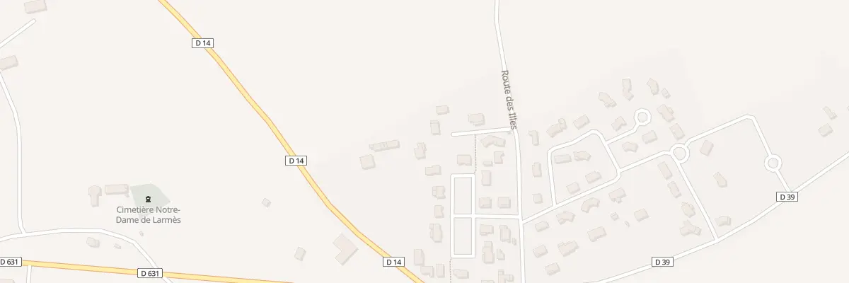 Plan du 3 Imp des Mimosas à Puybegon