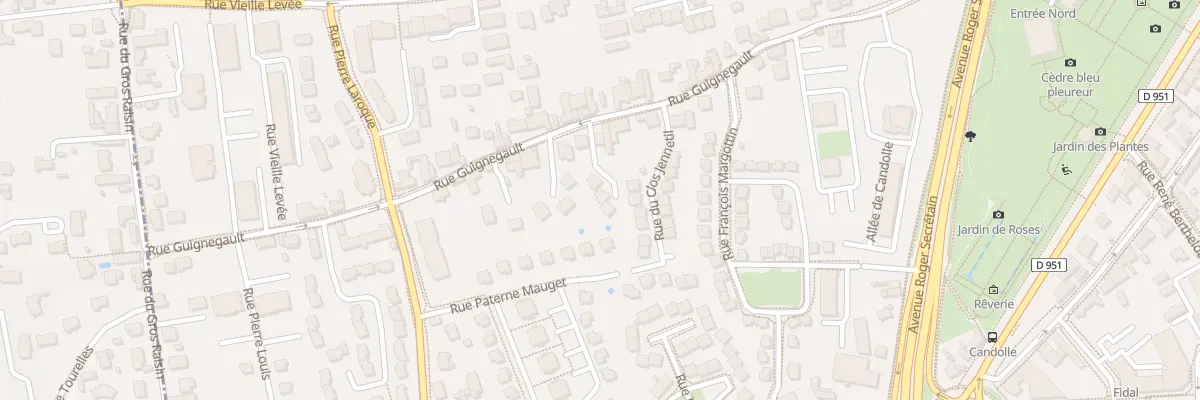 Plan du 19D Rue Guignegault à Orléans