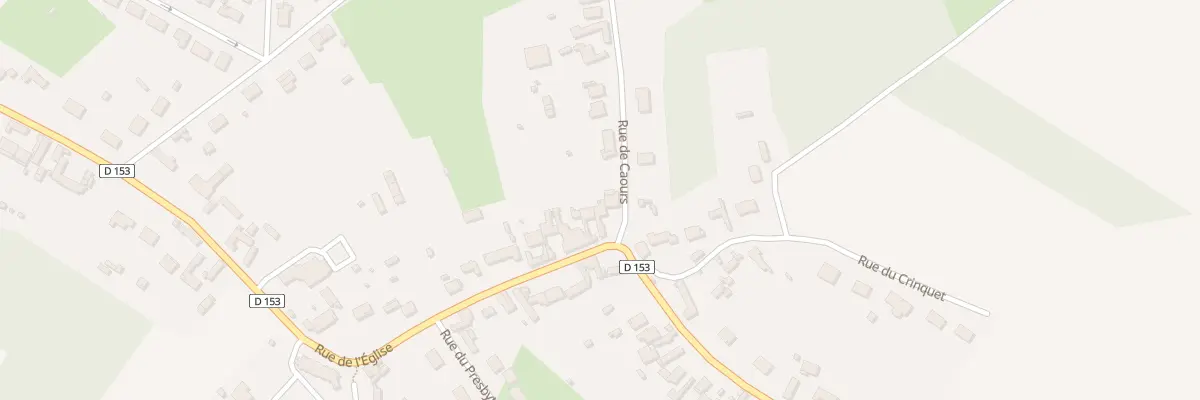 Plan du 267 Rue de l’Eglise à Vauchelles-les-Quesnoy