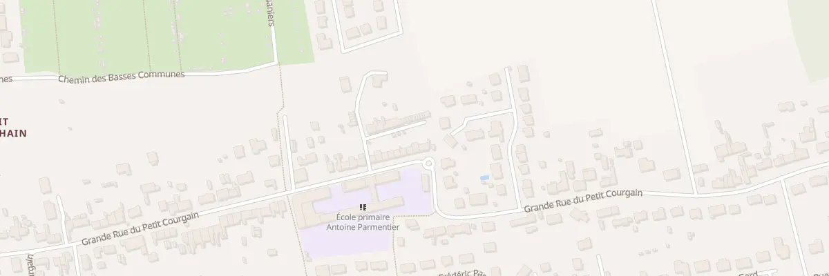 Plan du 1353 Gr Grande Rue Petit Courgain à Calais
