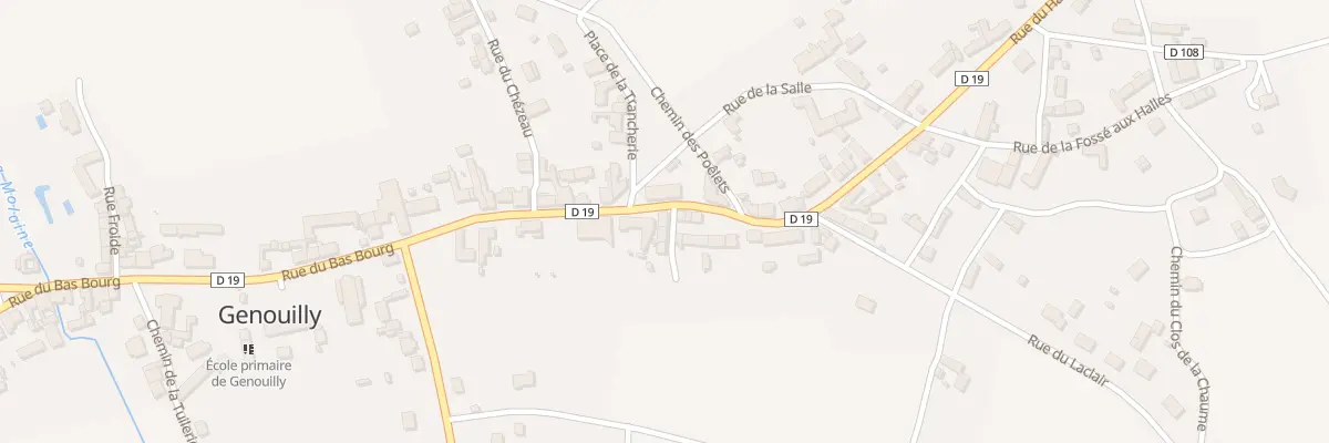 Plan du 31 Rue du Haut Bourg à Genouilly