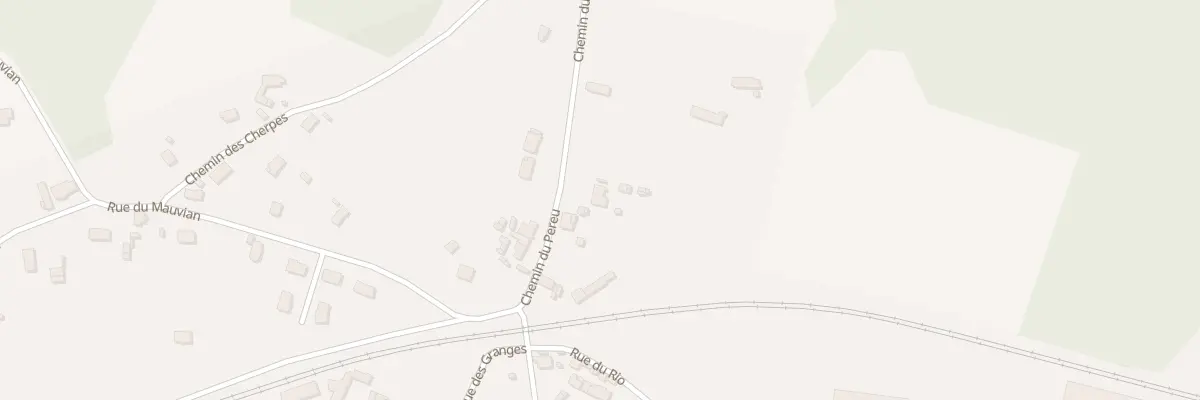 Plan du 6 Che du Pereu à Châtres-sur-Cher