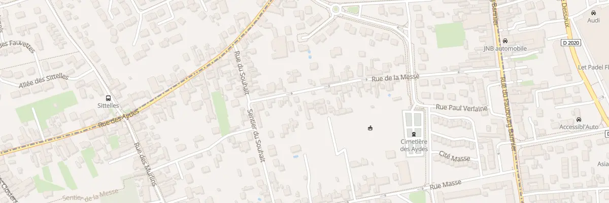 Plan du 45B Rue de la Messe à Orléans