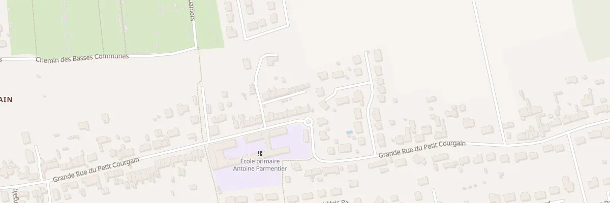 Plan du 1355 Gr Grande Rue Petit Courgain à Calais